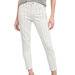 Citizens of Humanity Pinstriped Rocket High-Rise Skinny Jean Size 27